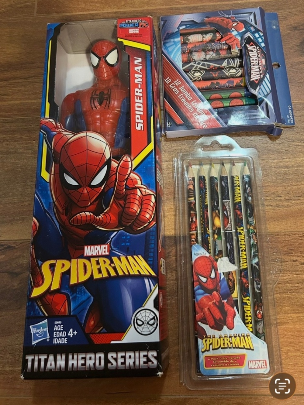 Spider-Man three-piece set